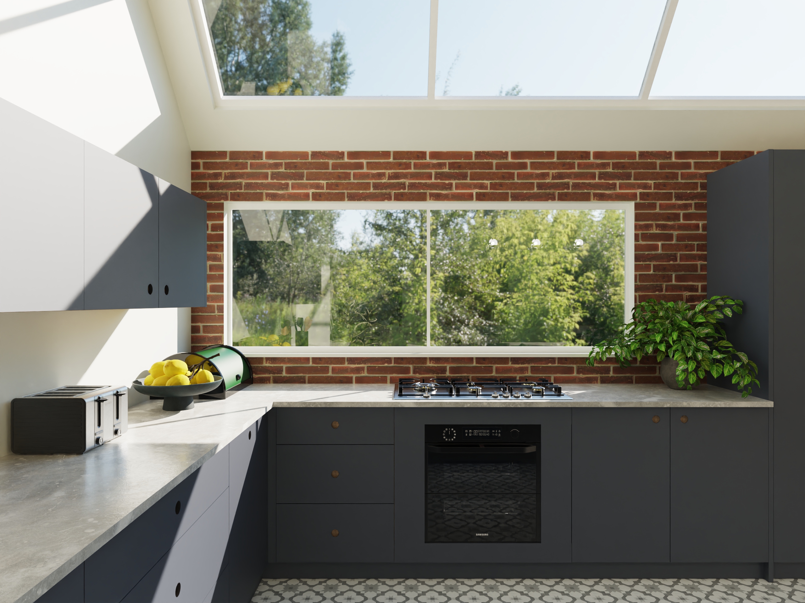 Ice Kitchens photorealistic render